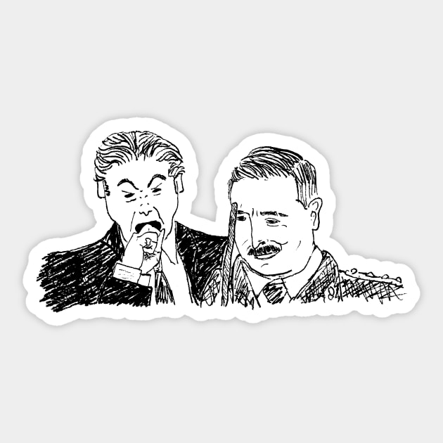 dynamic eyebrows duo Sticker by underscoree